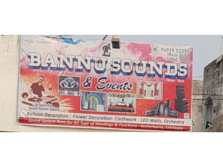 BANNU SOUNDS & EVENTS