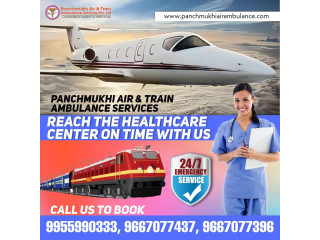 Hire Panchmukhi Air Ambulance Services in Raipur with Top-Notch CCU Feature